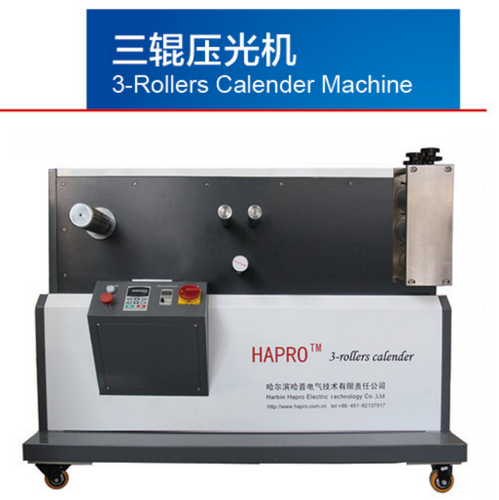 3 ROLLERS CALENDER  HAPRO