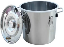 Cargar imagen en el visor de la galería, Destilador casero en acero inoxidable 10L o 20L (2.5 o 5 Galones) para alcohol o aceite